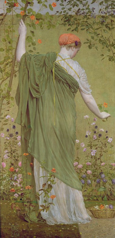 Un Jardin, 1869 - Albert Joseph Moore